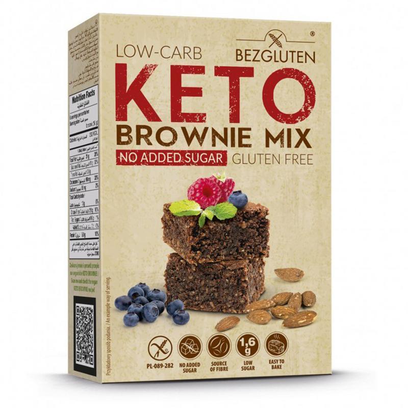 Keto brownie mix glutenvrij 150g