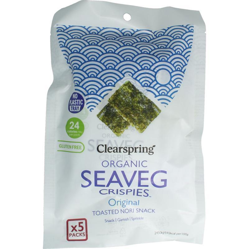 Seaveg - crispies original multipack bio 20g