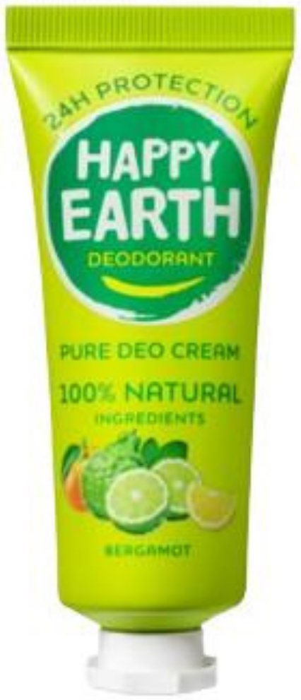 Happy Earth Pure Deocrm Bergam 40ML