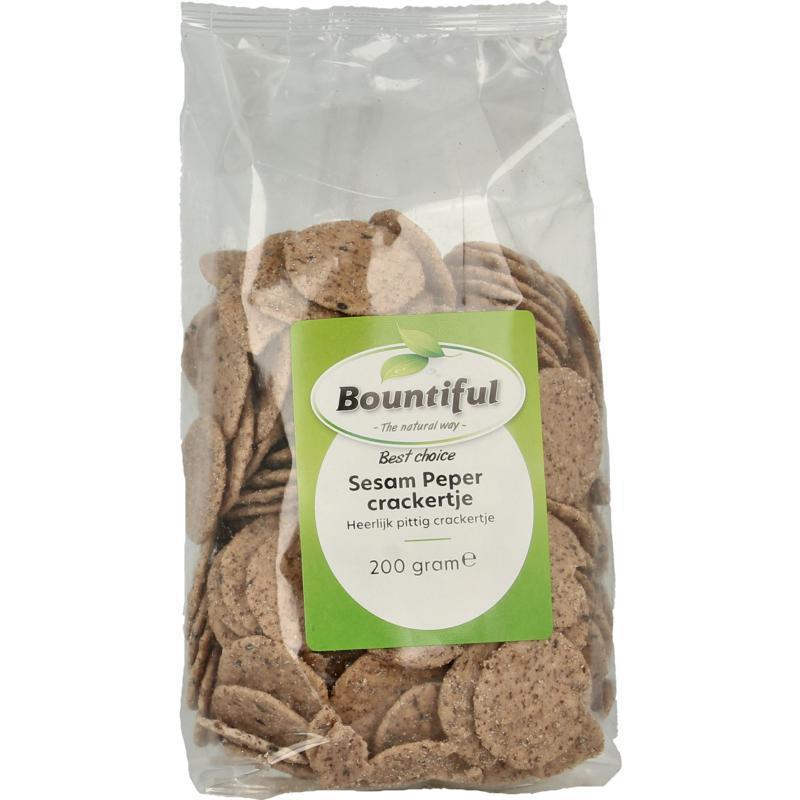 Bountiful Sesame pepper cracker 200g