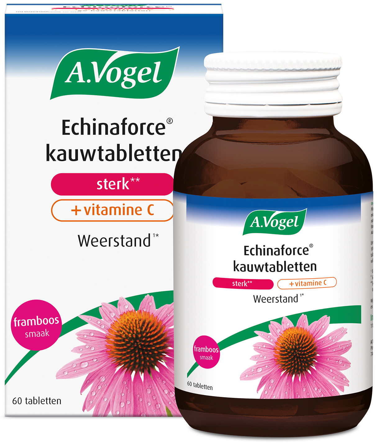 A.Vogel Echinaforce sterk + vitamine C kauwtablet 60 Stuks