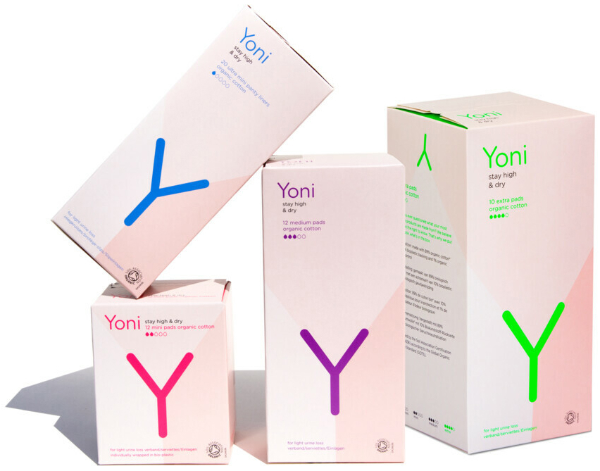 Yoni Incontinentie inlegkruisjes mini 12st
