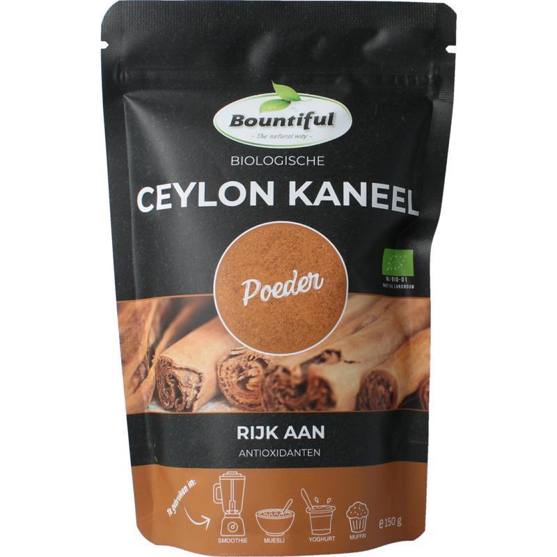 Bountiful Ceylon kaneel poeder bio 150g