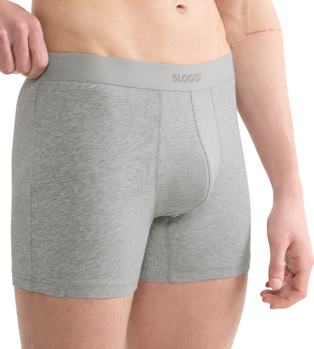Sloggi MEN Ever Ease Heren Short Dark Grey Melange