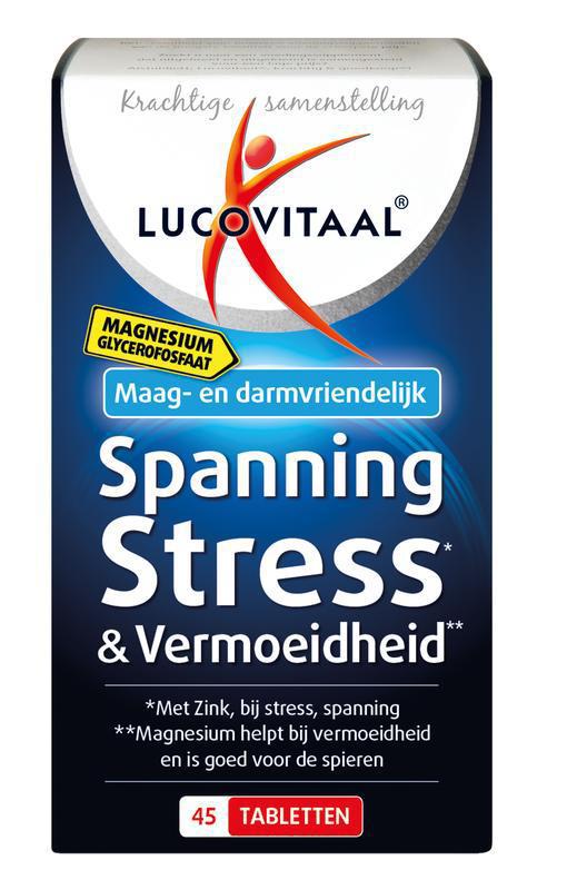 Magnesium Spanning Stress & Vermoeidheid 45 tabletten