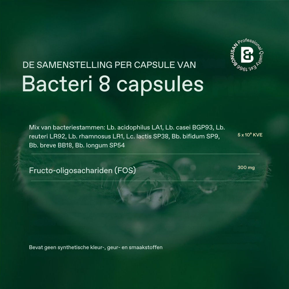 Bonusan Bacteri 8 28 Capsules