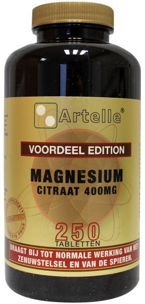 Magnesium Elementair Citraat 250tab