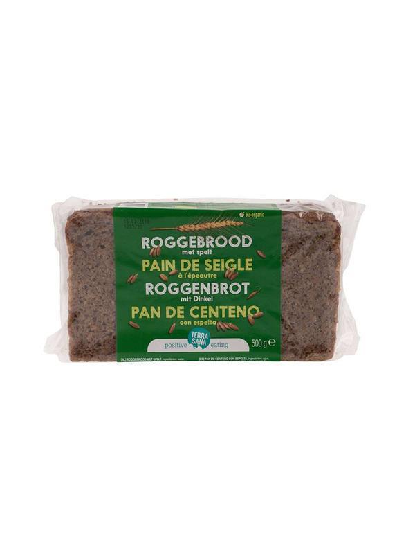 TerraSana Roggebrood met spelt 500g