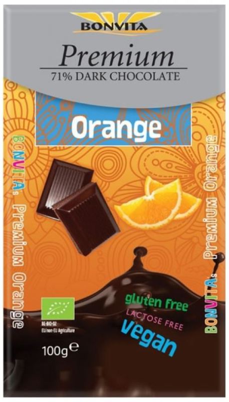 Puur choco sinaasappel biologisch 100 gram