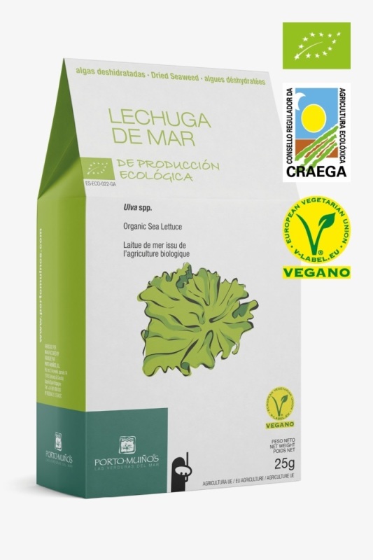 Porto Muinos Zeeslavlokken Biologisch 25 G