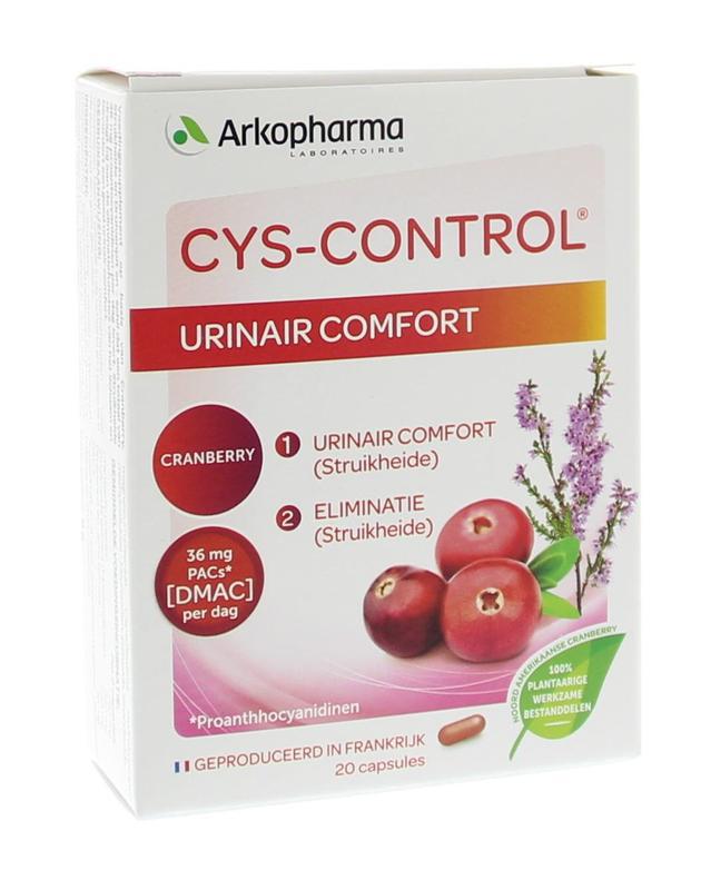 Cys-Control Urinair Comfort 20 capsules