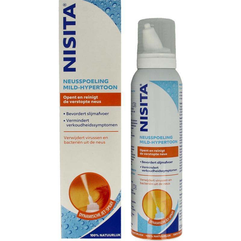 Neusspoeling mild hypertoon jet spray 125ML