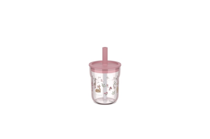 Kinderglas Mio 250ml Met Rietje - Fairy Garden