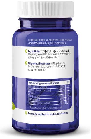 Vitakruid Q10 Ubiquinol & Omega-3 60 capsules