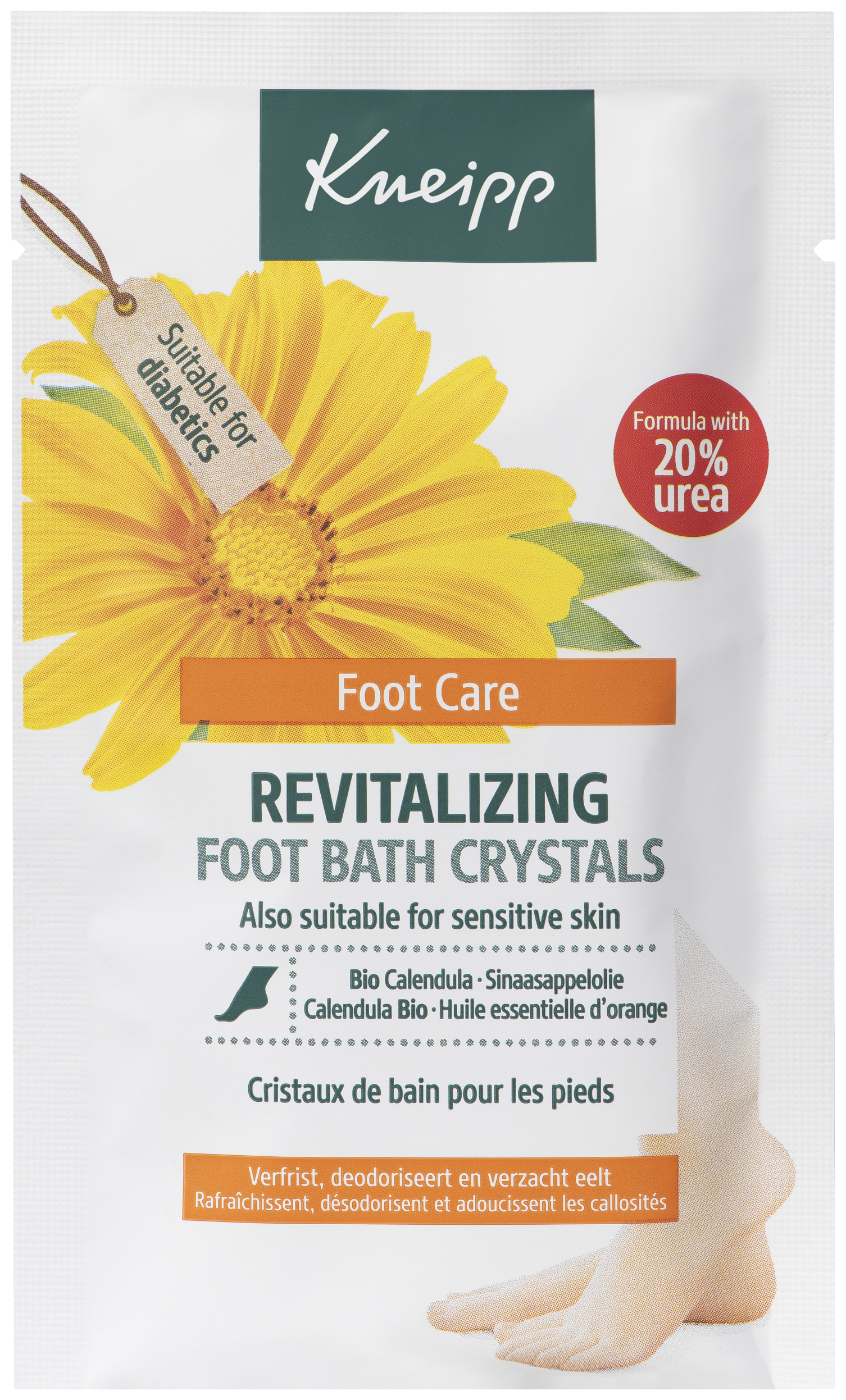 Voetbadkristallen Revitalizing 40 gram