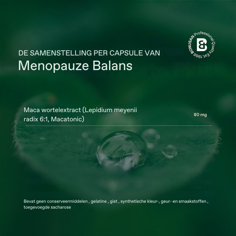Bonusan Menopauze Balans 60 Capsules