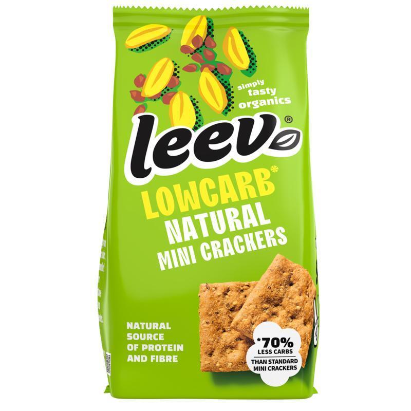Lowcarb mini crackers natural bio 85g