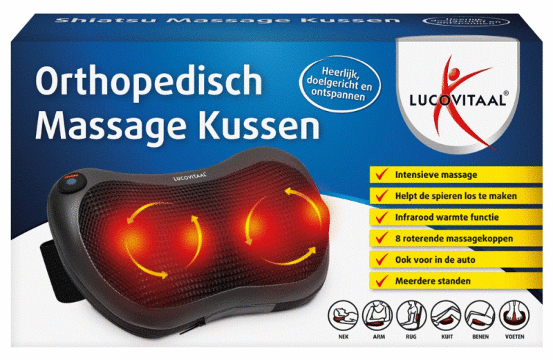 Orthopedisch Massage Kussen Shiatsu 1st