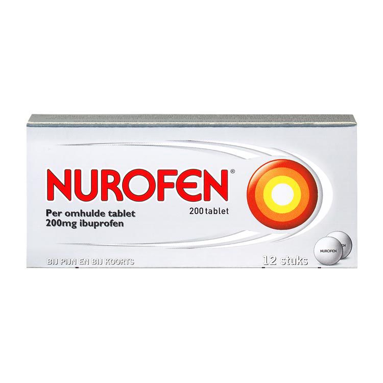 Ibuprofen 200mg 12 tabletten