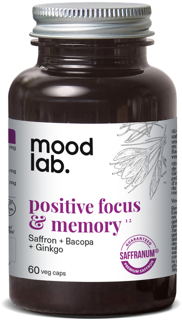 Moodlab Positive Focus&memory 60 vegan capsules