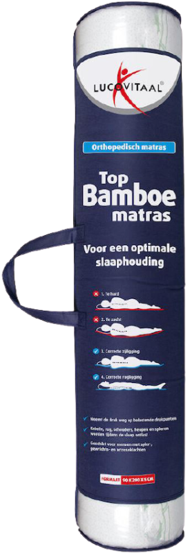 Bamboe Topmatras 1 stuk