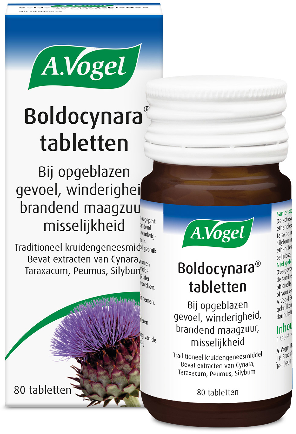 A.Vogel Boldocynara tabletten 80 Stuks