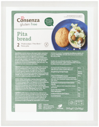 Consenza Pitabroodjes 190 gram