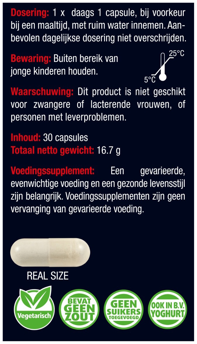 Lucovitaal Prostaat, Potentie en Urinewegen 30 capsules