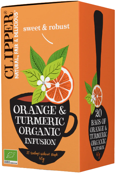 Orange & Turmeric Infusion Bio 20 Stuks