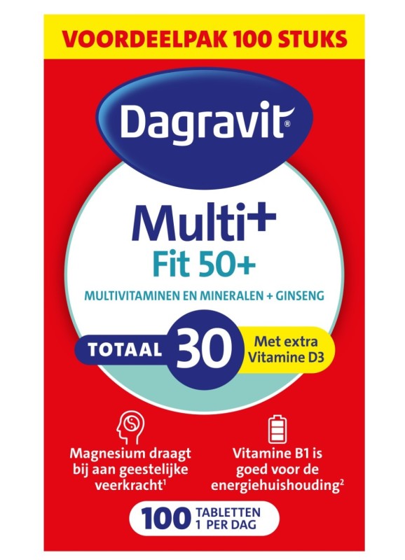 Totaal 30 Vitaal 50+ 100 tabletten