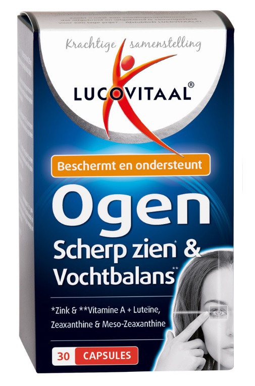 Ogen Scherp Zien & Vochtbalans 30 capsules
