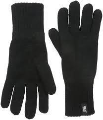 Mens gloves L/XL black 1paar