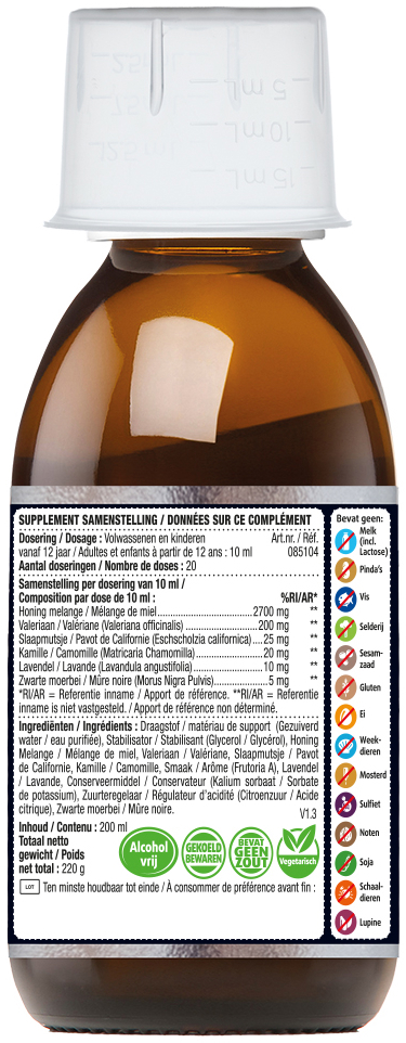 Lucovitaal Slaapsap 200ML