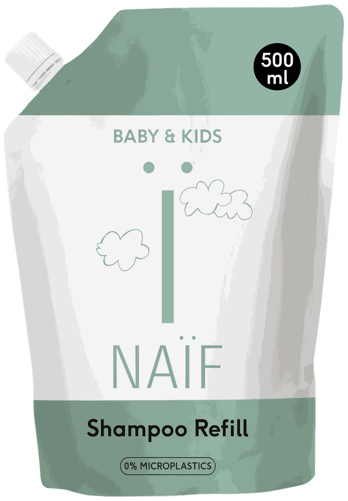 Naïf Baby & Kids Voedende Shampoo Navulverpakking 500 ml