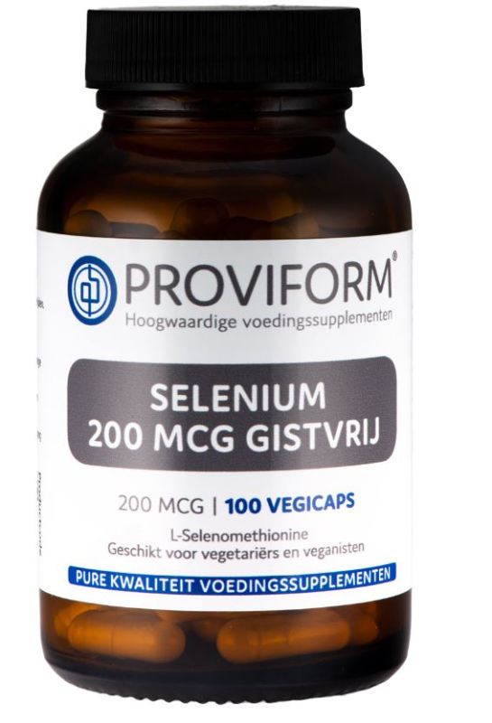 Selenium 200mcg Gistvrij 100vc