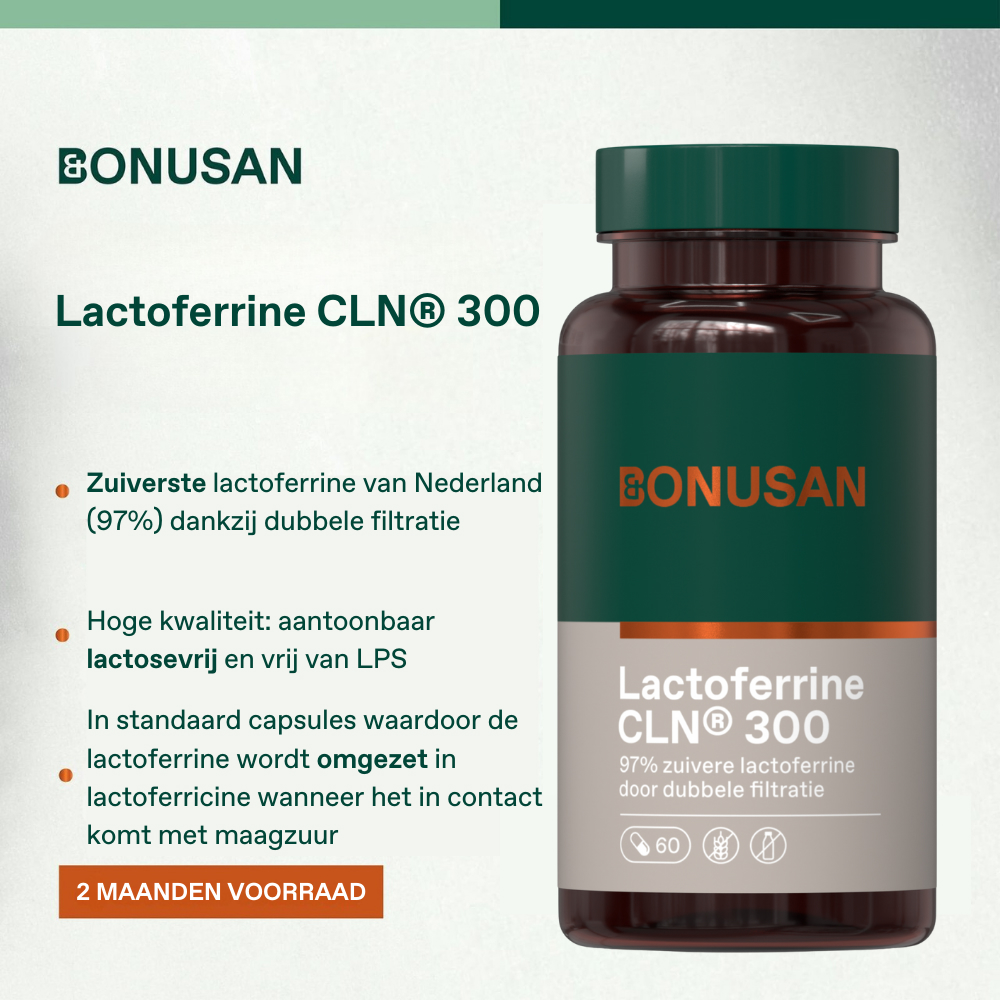 Bonusan Lactoferrine CLN® 300 60 Capsules