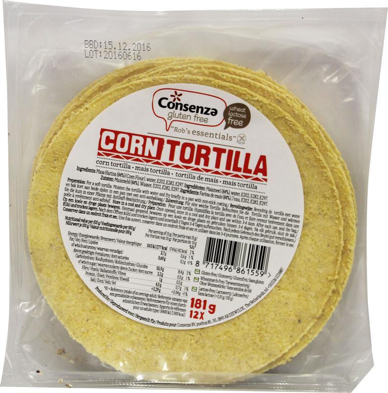 Rob's Essentials Tortilla Mais 181g