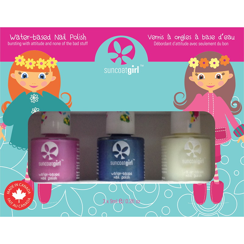 Nagellak mermaid princess non toxic 1set