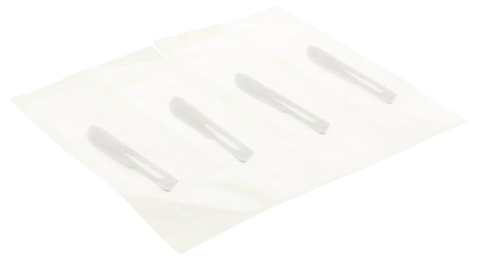 Scalpelmesjes 5cm Steriel 1015/10  4stuks