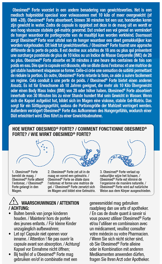 Lucovitaal Obesimed Forte 42 capsules