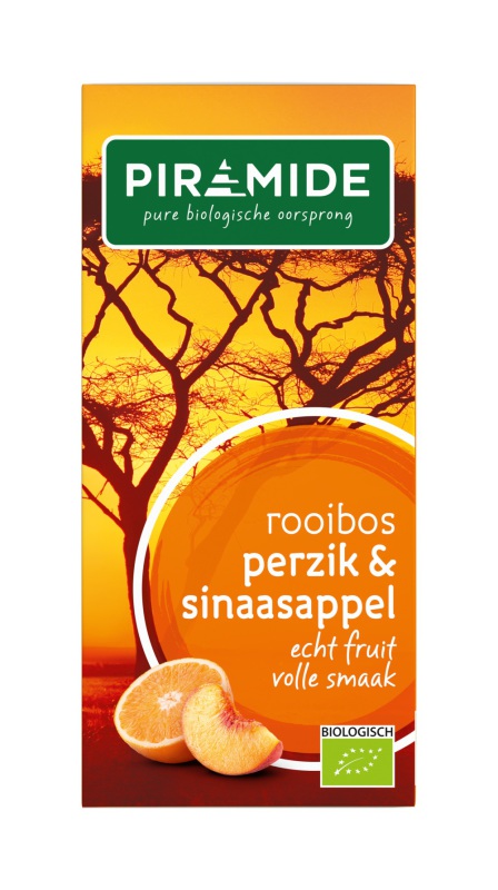 Rooibos Perzik Sinaasappel 20 stuks