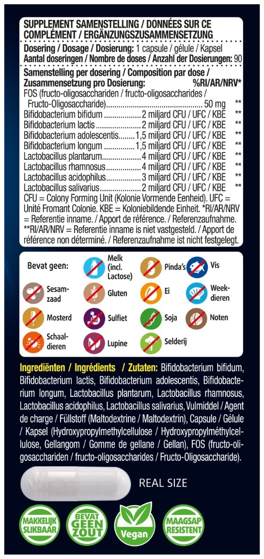 Lucovitaal Pre & Probiotica 90 capsules