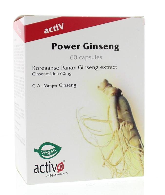 Power Ginseng 60 Capsules