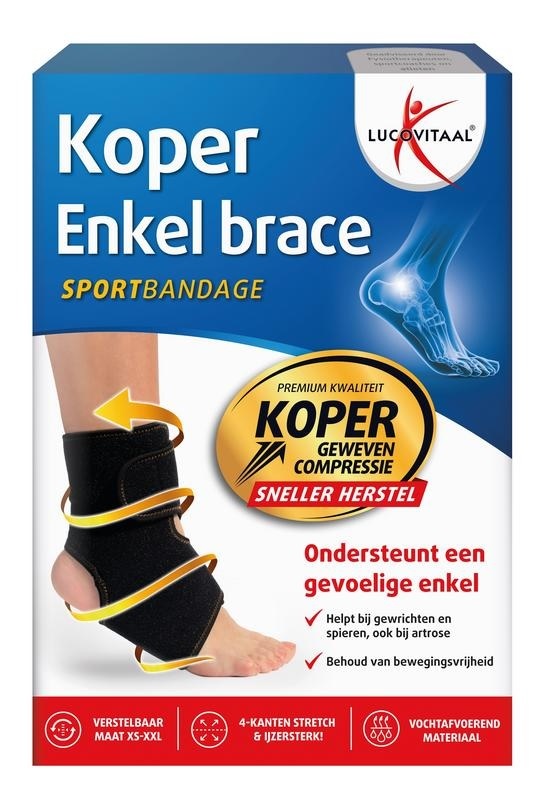 Brace Enkel Koper 1 stuk