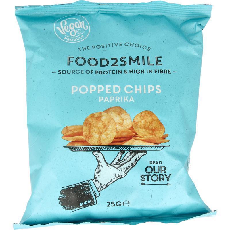 Popped Chips Paprika 25 Gram