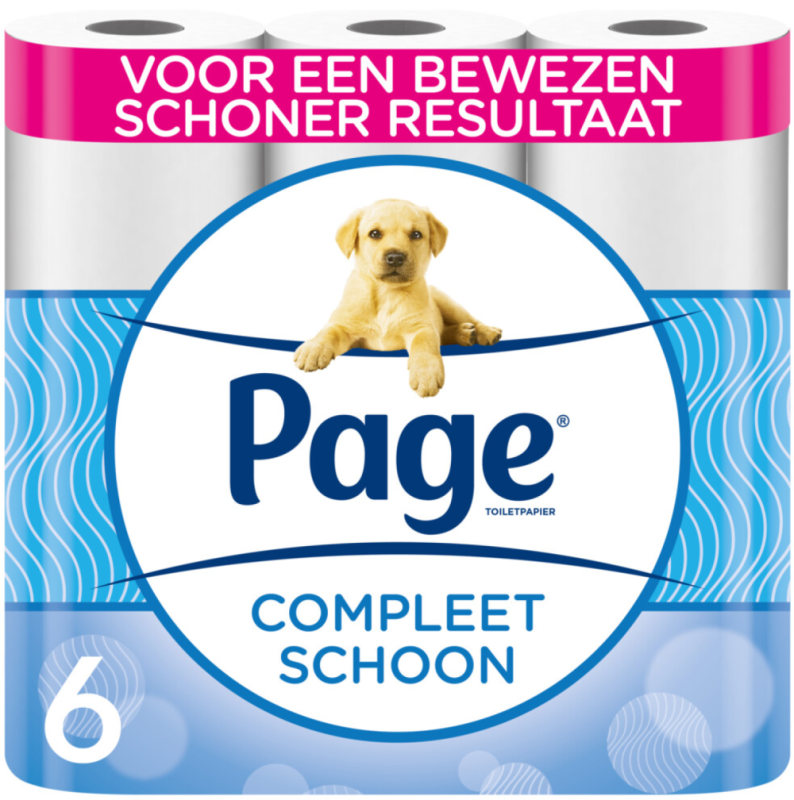 Toiletpapier Compleet Schoon 6 stuks