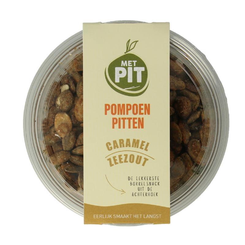 Pompoenpitten caramel zeezout 150g