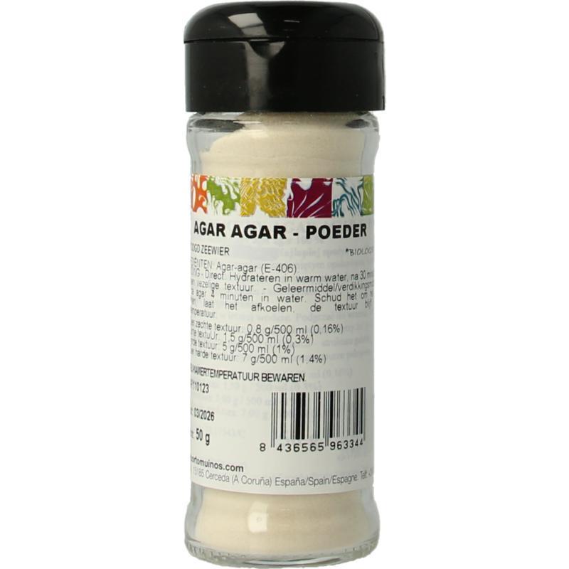 Porto Muinos Agar agar poeder bio 50g