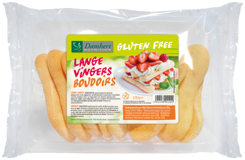 Lange Vingers Glutenvrij 100 Gram