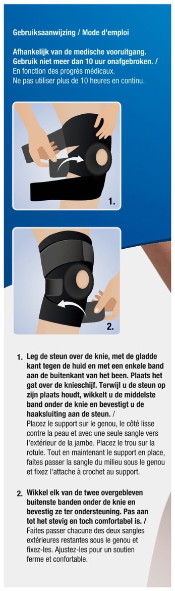 Lucovitaal Brace Knie Koper 1 stuk